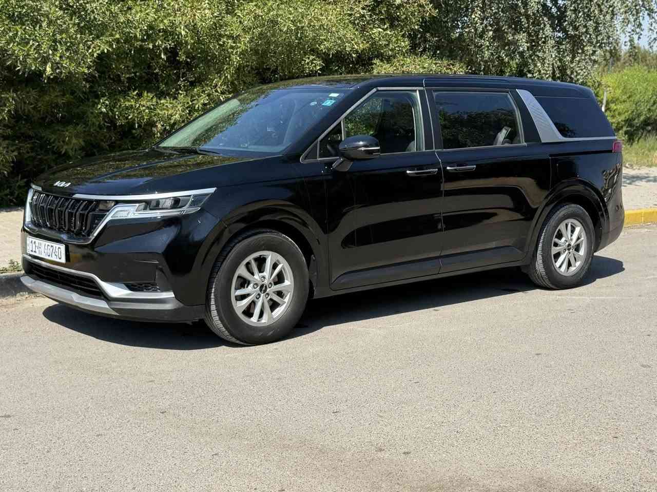 للبيع 
كيا كرنفال موديل ٢٠٢٤ وارد امريكي بدون حادث بدون صبغ بيها بارد بالجاملغ الخلفي اربع اصابع فقط رقم بغداد باسمي تحويل مباشر ماشيه 51 
فول مواصفات 
محرك 6 سلندر 3500 
بصمه 
تشغيل عن بعد
ابواب كهرباء 
جلد 
7 راكب 3 قطع تبريد
شاشه كبيره وكامره دواره 
حساس 
رادار امامي 
نقطه عمياء
وباقي المواصفات المعروفه 
السياره جديده ع وضع الشركه بدون نقص
السعر ٢٥٥ وبيها مجال
مكاني المحموديه 
للستفسار ***********
