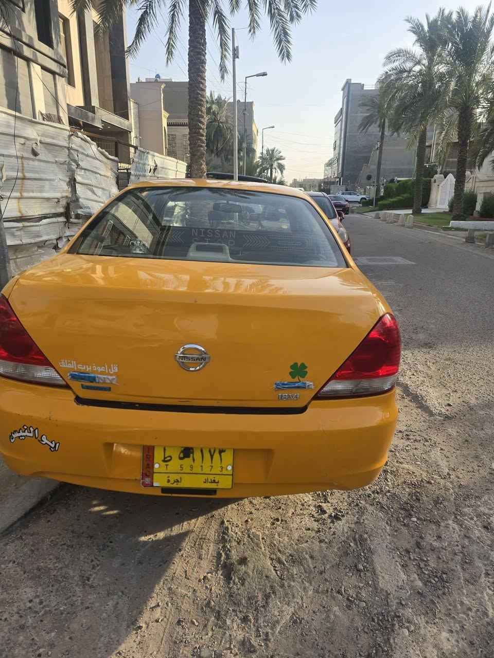 سلام عليكم للبيع نيسان سني 2001بسمي تبريدثلج تخم تاير كير مكينه مكفوله سياره كلير لجمليه كير عادي رقم بغداد غرفه دوشمه جديده سنتر لك سعر 85 وبيه مجال بكاني بغداد رقم *********** *********** غير متوجد بل فيس
