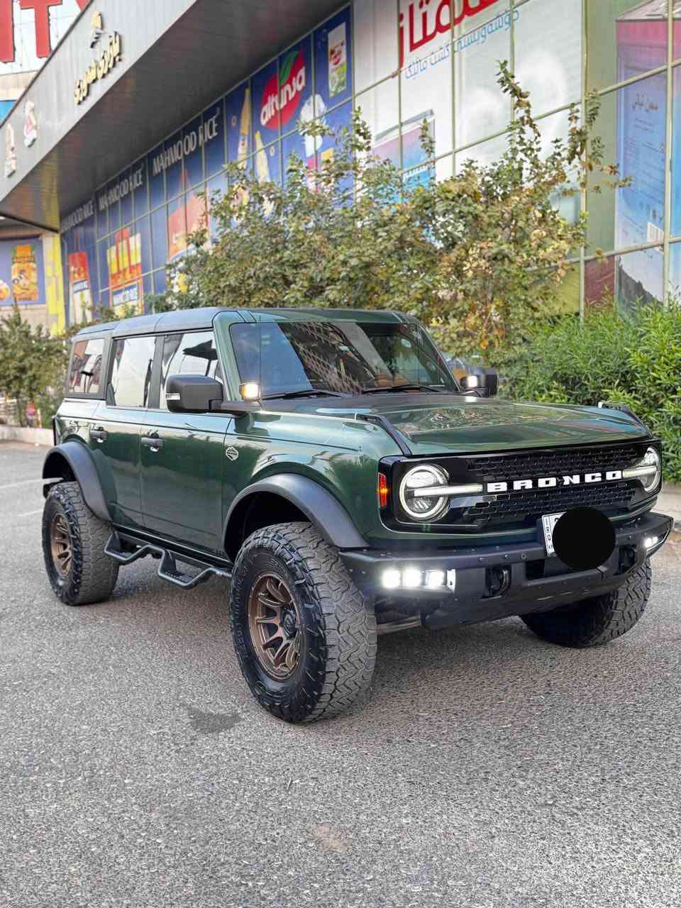Ford bronco wildtrak Sasquatch special advanced 
Model 2022

فورد برونكو وايلد تراك استراد خاص موديل ٢٠٢٢
سيارة مرقم اربيل جاهزة فحص هزة سنوية جديدة 
باب سايق صبخ نص خلف سايق 
٦ سلندر توين تيربو محرك٢.٧ 
دبل اكسل و انواع اشكال وضعيات القيادة
Mud.ruts , sand , Baja , rock crawl , normal , eco , slippery 
دبلات ماركة فوكس لون اصفر
سقف فايبر كلاس بلاد 
تشغيل عن بعد
مواصفات بصمة تشغيل
بصمة ابواب دخول ذكي
باب كود
٣٦٠ درجة رادار 
٣٦٠ حساسات
٣٦٠ كاميرا
خمس كاميرات
سستم سماعات ماركة boss ٦ سماعات + امبليفاير
سيارة ماشي ٤٠ الف ميل 
مرايات هيتر و نقطة عمياء رادار و لمبة ليد 
كشنات جلد و كهرباء و هيتر 
ستيرن هيتر 
شاشة كبيرة 
بلاجكتور ماركة RC داخل دعامية
بلاجكتور ماركة RC فوق المرايات
ويالها ماركة fuel امريكية 
دوساتها ماركة westin امريكية 
خمس دگم القيادة 
قيادة ذاتية 
اوتو ستارت 
اوتو ستوب
تحديد مسار
بعد هواية مواصفات بي
وايرلس جارج موبايل 
للسعر دزلي رسالة عل خاص او عل رقم تلفون بي واتس اب 
***********
***********
واتس اب موجود + فايبر موجود أربيل, العراق
