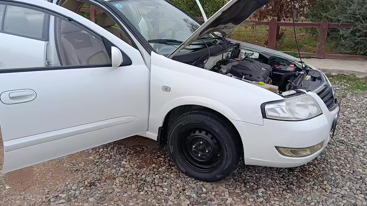 نيسان صني موديل ٢٠٠٨ جديداً بمعنى الكلمة تحكم مري دكم اربع بيبان حدادية كاملة باتري جديد تخم تايرات السعر ٩٥ وبية مجال مكاني ديوانية السيارة بسمي ***********
