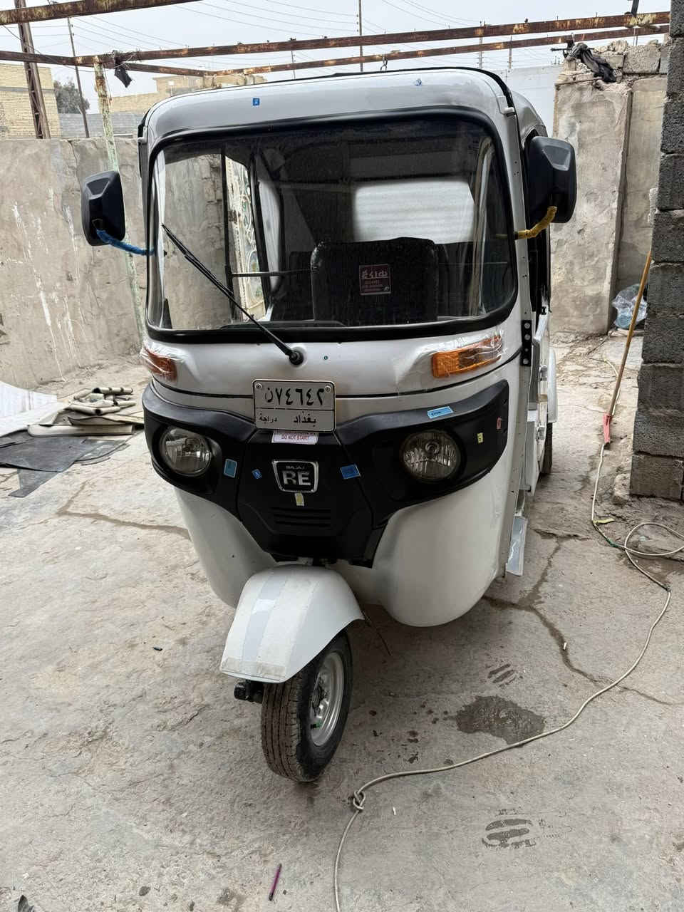 يا الله السلام عليكم ورحمه الله وبركاته
تكتك 22 شهر الرابع التكتك مثل ما تشوفون بالصور بيها بارد بالغد وبيها تكحيلات  المحرك مبدل بوشه وبستم جديد اكسلها خير من الله تايرات جدد 
التكتك مال عيشه مرتبه السعر المطلوب 8 مليون خابر وادلل رقم الهاتف ***********
