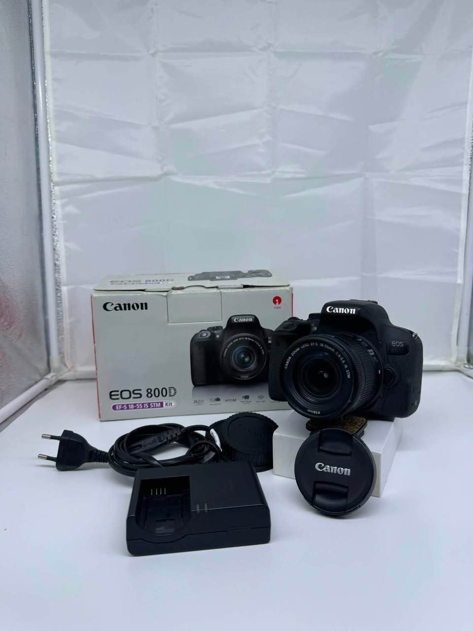 Camera 800d clik 6k avec objectif canon 18-55mm stm ✅
- un objectif Tamron 17-50mm f/2.8 ✅
- un stabilisateur dji rs 3 mini ( 795 g )✅
- un trépied journaliste ( group weifeng )✅
- un lightbox le plus grand modèle ✅
الاخوان كل حاجة جديدة كرتون شراي يتصل 0676949417


**إذا كنت صاحب هذا الإعلان وتريد حذفه لأي سبب، رجاءا أرسل رسالة إلى الدعم الفني**