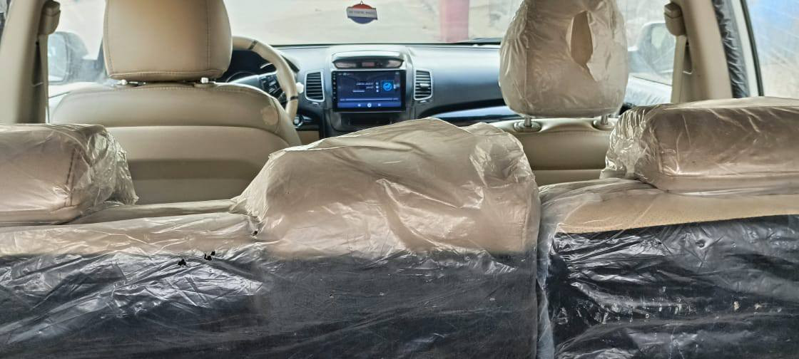 السلام عليكم
سورنتو 2014 خليجي  V 6 

ماشية 139  
رقم بغداد بأسمي فول السياره ١/١
مواصفات
بانوراما 
بصمة تشغيل 
بصمة ابواب

كراسي جلد كرسي السائق كهربائي
تبريد 3 قطع 
انارة داخليه ابلاد
اشاير ترحيب

منظومة زنون عالي ناصي 

وباقي المواصفات المعروفة (فول مواصفات) 

خشم البنيد فقط صبغ كد الشبر 

مكاني الناصرية سونار موجود 

السعر 185 $ وبيها مجال قليل جدا  حك الجيه 

***********
