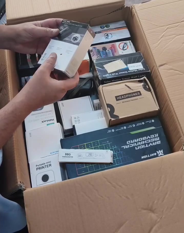 الكتروني خام متبقي كمية قليلة هاي نموذج وتفتح وتفحص والك حق استرجاع خلال 24 ساعه اذا البضاعة مخالفة عن الالكتروني سعر الكارتون 250 الف وزن يترواح بين 20/21 كيلو


**إذا كنت صاحب هذا الإعلان وتريد حذفه لأي سبب، رجاءا أرسل رسالة إلى الدعم الفني**