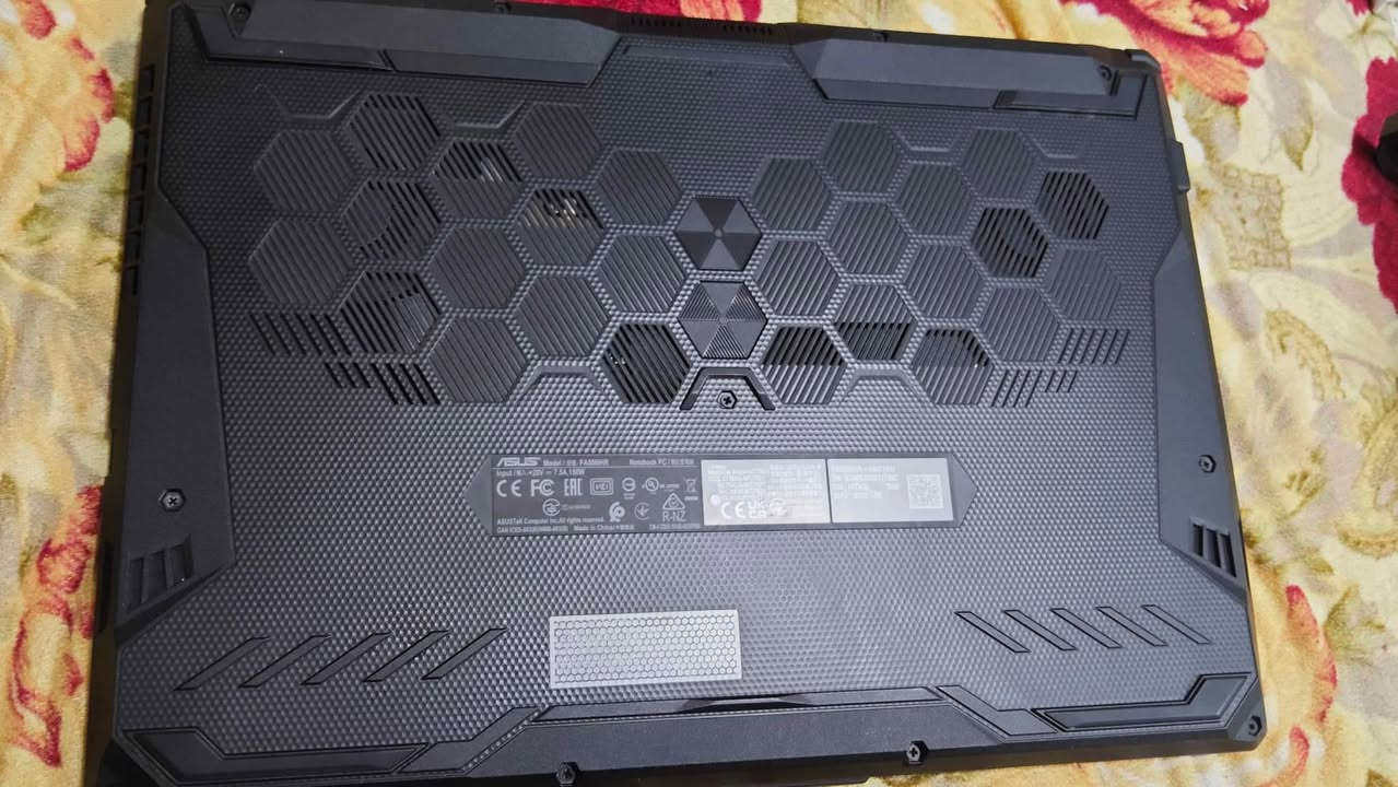 Laptop asus tuf gaming 
Cpu amd r5 4600h
Gpu gtx 1650
Ram 8 3200mz
Ssd 512
Monete 144 hz ips بغداد, العراق


**إذا كنت صاحب هذا الإعلان وتريد حذفه لأي سبب، رجاءا أرسل رسالة إلى الدعم الفني**