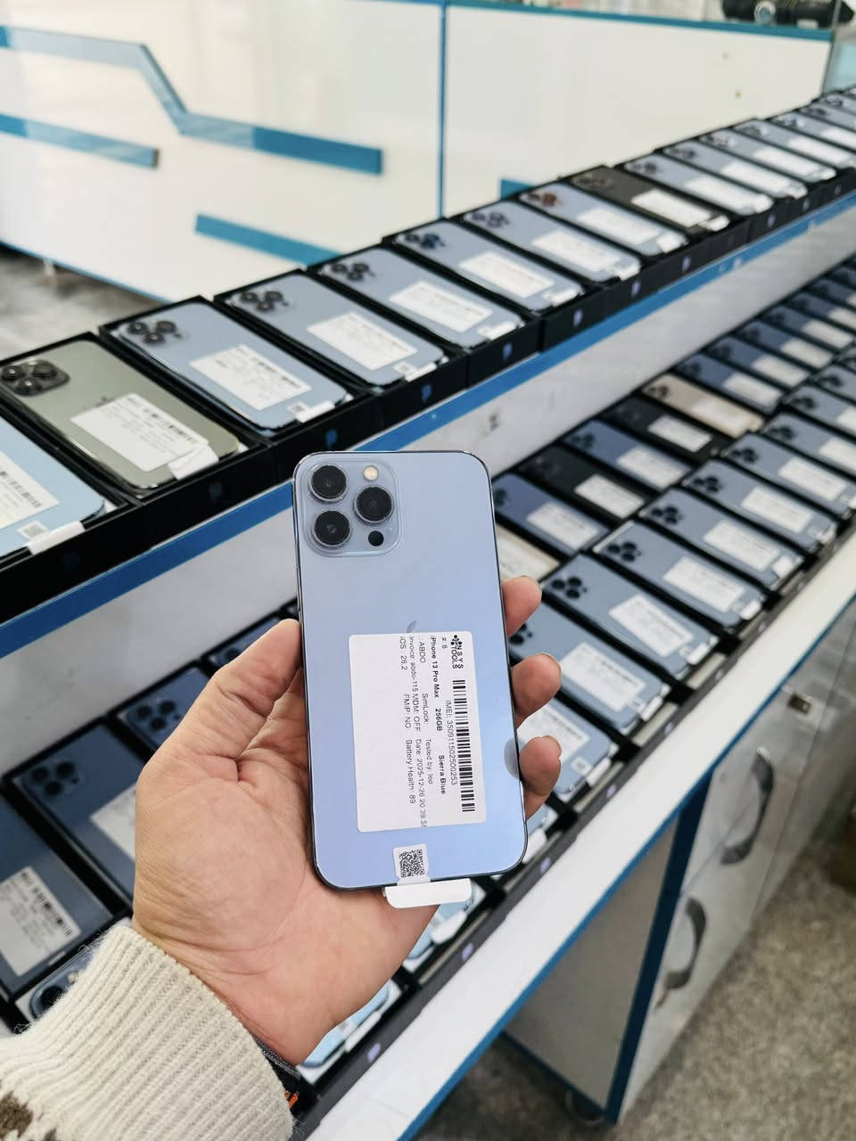 سلام عليكم   تم وصول ايفون 13 برو ماكس دبل خط
عرض خاص 😍😍😍. تم وصول ايفون 13 برو ماكس دبل خط ++ تك خط 

نظيف 100‎%‎ 

بطارية بلادي 🔋🔋🔋

ذاكره 256 +.  ذاكره 512 

كامل ملحقات 

سعر 🔥🔥🔥🔥🔥🔥🔥🔥

مبيعات جمله +. مفرد 

رقم جمله *********** 📲📲📲

رقم مفرد ***********☎️☎️☎️
