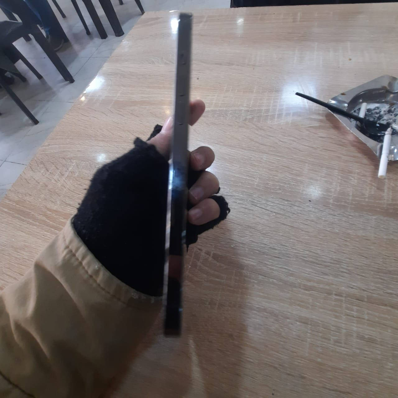 ايفون ١٢ برو ماكس للبيع ذاكرة ٢٥٦ تك سيم مبدل شاشة وبطارية السعر ٣٥٠ 
للتواصل ***********
