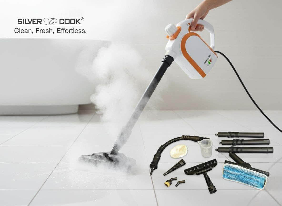 نظافة متكاملة بلمسة ذكية من Silver Cook
استمتع بقوة البخار في جهاز واحد متعدد الاستخدامات 💨
12 IN 1 Steam Cleaner يمنحك تنظيف عميق لكل أركان المنزل — من الأرضيات إلى الستائر وحتى الأجهزة ✨
🔹 قدرة 1000 واط لبخار قوي وسريع

🔹 خزان 250 مل عملي وسهل التعبئة

🔹 نظام أمان للأطفال (Child Lock) لحماية إضافية

🔹 ملحقات متعددة لتناسب كل مهمة تنظيف
كل جزء بالبيت إله أداة خاصة توصل للنظافة المثالية من أرضيات السيراميك الى زجاج النوافذ.... من المطبخ إلى الحمام

🔹 مقاوم لرش الماء بمعيار IPX4

نظافة آمنة، فعّالة، وبدون مواد كيميائية 🧼

💧 Silver Cook – البخار الأقوى للتنظيف اليومي


**إذا كنت صاحب هذا الإعلان وتريد حذفه لأي سبب، رجاءا أرسل رسالة إلى الدعم الفني**