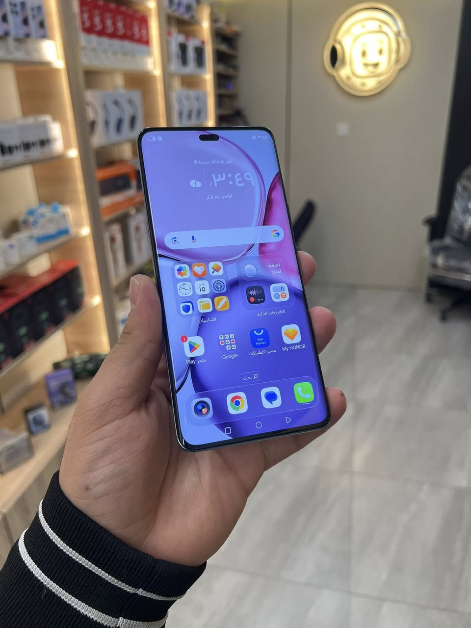 HONOR X9c 🧡🩵
ابو الجوز ❤️‍🔥

الذاكرة 256GB
الرام 8GB+8GB=16 GB 
المعالج Snapdragon 6 Gen 1
شاشة منحنية 
بصمة بالشاشة 
تردد الشاشة 120Hz
كاميرا 108MP
بطارية 6600mAh
بشحن سريع 66 واط
جهاز معروف بمواصفاته القوية
مقاوم للماء 
مقاوم للكسر 
بسعر 289 الف فقط❤️‍🔥
المكان موصل 
حي الميثاق 
للاستفسار 
***********
