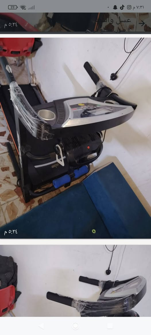 جهاز جري شرط الشغل والنظافة  يتحمل وزن ١٨٠ كيلو صار اسبوع ماخذينة ٢٥٠ وبية مجال


**إذا كنت صاحب هذا الإعلان وتريد حذفه لأي سبب، رجاءا أرسل رسالة إلى الدعم الفني**