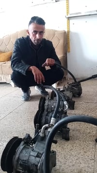 تبريد سيارات • كمبريسر بستم • قلعة سكر