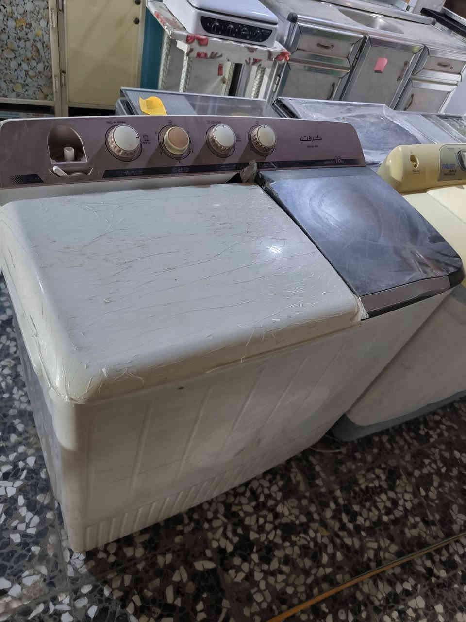 غسالات وطباخات مستعملة نضيفة للبيع
🔴 العنوان كربلاء  نهاية شارع الجاير السايدين  حي الشرطة 
قرب  الخباطة المركزية  على (( الخدمي الجديد)).... 
🔺 معرض الفرقان للاثاث المستخدم 
واتساب 
***********
***********
