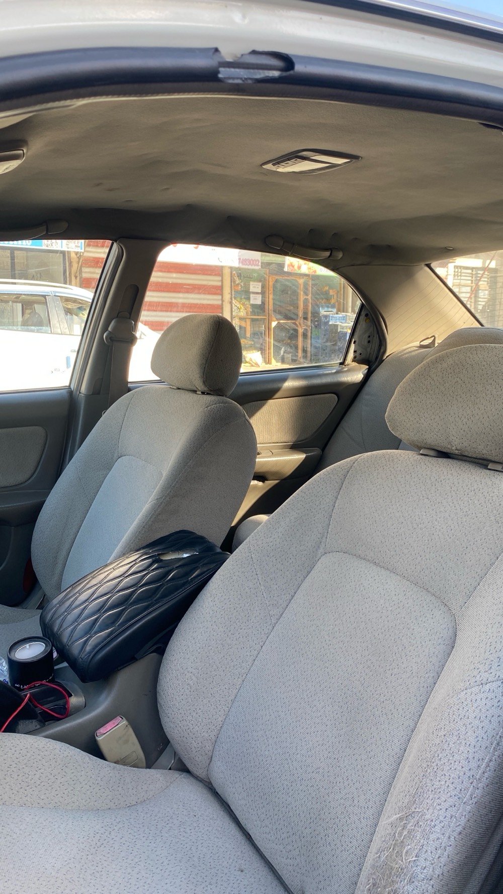 سوناتا وفود 2003  خليجي بيها صبغ اقل الحزام ابيع حزام بدون دواخل 
مكينه ٤ سلندر ٢٤٠٠ سيارة گير ومكينة بشرط مكفولة تبريد تدفئة 
مابيها اي نقص صدر امامي جديد باتري جديد سنترلك
٤ جام كهرباء 
مكانها تكريت مجمع الجوهرة