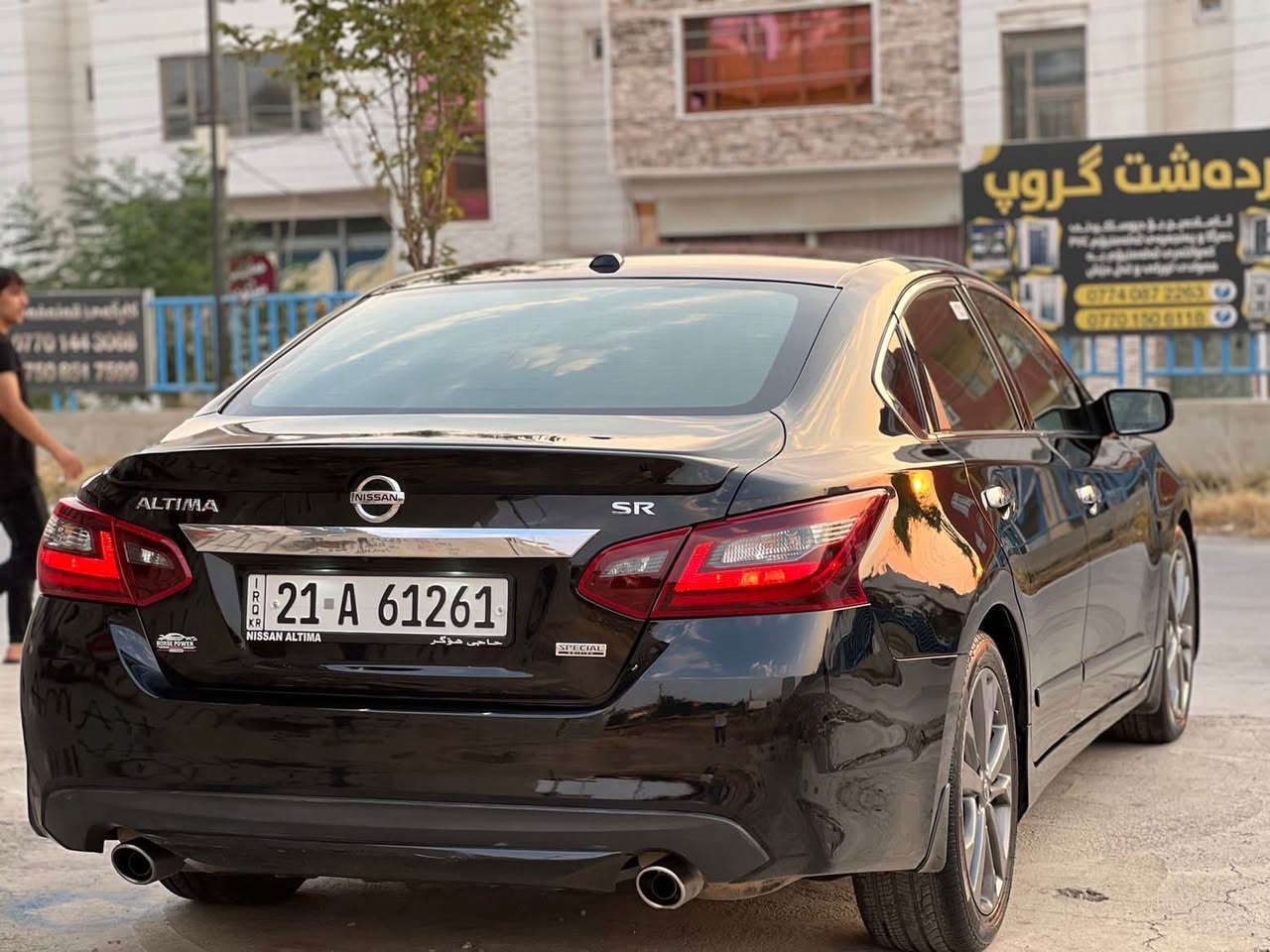 nissan altima 2018 SR special ✅
...﷽ 
بۆ فرۆشتن 💎🇯🇵للبیع
نیسان ئاڵتیما بۆ فرۆشتن 2018 SR
گێڕ و مەکینەی بەشەرت تەبرید سارد و گەرم بەشەرت
تەقەو ڕەقەی بەشەرت 
سەیارەکە ماڵی دۆستە 
دوپارچە و پەڵەیەکی بۆیاخە بيناوگرتن  
مواصەفات:
سوکان ڤۆلیۆم 
سێ مۆدی گێڕ 
ئۆتۆماتیک عادی شەفت
شاشە گەورە 
کارپلەی 
کوشن هیتەر  
کوشن خەت شین
هایدرۆلیکی گێڕی تازەیە
ڕۆنی مەکینەی تازەیە
سەیارەکە 250 مەسرەفی نییە
ڕەقەم و سەنەوی تا 2029 تازەیە 
سەیارەکە لە سلێمانیە
نرخی 123$ معامەلە 
مشتەریت تێل بکە لەخزمەتام
٨١ ٨١ ١٨٦ ٠٧٧٦ السليمانية, العراق
