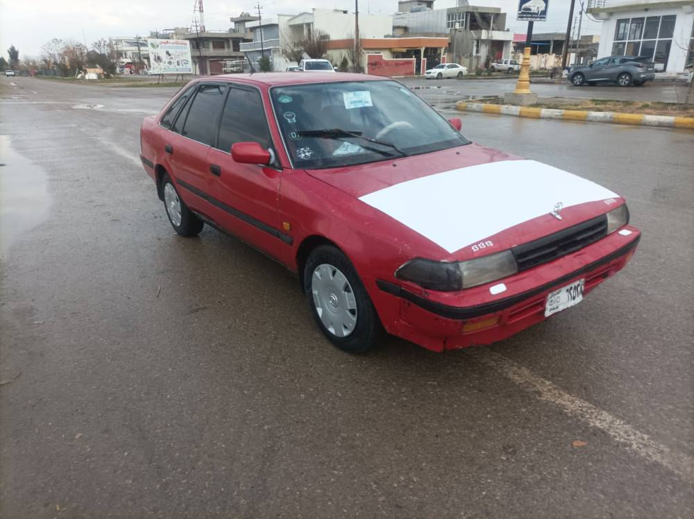 تویتاکرۆلا،مۆدێل 1990ئاڕمی پلاستیکی سلێمانیە،بەشەرتی ئاڕموئەوەلیات،مەکینەی بەخە بیلادەبەشه رتی گێڕومەکینە،کارەبای کامل مەزبوتە،تەجیلوموکەبەرەوفڵچەوگه ررمی مەزبوتە،هه موگیانی لەسەردەقی شەریکە ماوەتەوە،پێشودوای کەپسە لێدراوی نیە،پێشودوای تازەداگیراوە،چوارتایەوویلی تازەیە،زۆرمە زبوتە ماڵی دۆستە،بەنزین زۆرزۆرکەم سرف دەکات،نرخی  17گەڵاوکەمێ مەعامەلە،ژ.م *********** السليمانية, العراق
