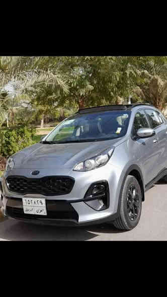 كيا سبورتج 2021 خليجي رقم اربيل
نص مواصفات 
ماشية 35 الف كيلو 
بانوراما 
شاشة اصلية مو عمل
كاميرا خلفية
كاربلي
سويج مو بصمة
والكشنات مو كهرباء
داخل مخمل اسود 
بيهه على كد اصبعين تعديل بالجاملغ الامامي
وتكحيل بالباب الخلفي 
السعر 205
للاستفسار ***********
