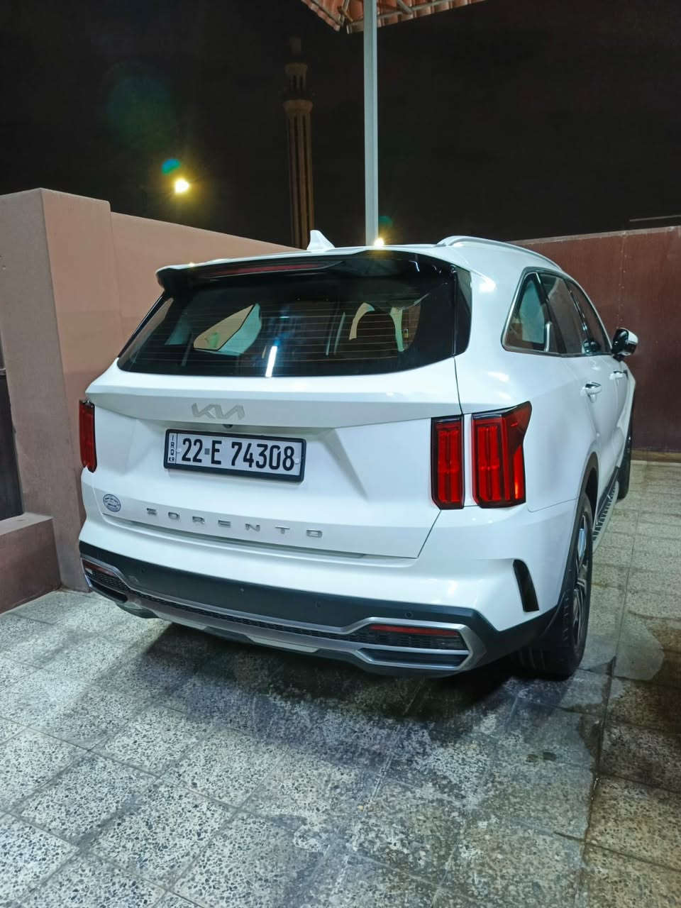 الحـجِيّة 🕋 للـبـيـع ♡
سورنتو 6 سلندر 2022 
- لوحات اربيل بسمي -
- مكان السيارة موصل -

الموديل : 2022. (خليجي) . 
المحرك  : 6 سلندر 3500cc 
العــــداد :  46 الف كيلو متر . 

المواصفات :
* شاشة عدادات متغيرة.
* كشنات كهرب 
* هاند بريك بصمة . 
* صندوق كهربائي .
* بردات أبواب خلفية . 
* اطار قياس 255/45R19 انج .
* دخول وتشغيل بصمة .
* أنظمة قيادة متعددة .
* شحن وايرلس .
* كاميرا خلفية . 
* المصابيح الأمامية زنون .
* كشافات الضباب زنون . 
* تشغيل عن بعد .
* مقعدين الامامية كهرباء .
* نظام APPLE CARPLAY.
* انارة داخلية متعددة الالوان.
* حساسات خلفية وامامية .
* دوسات جانبية . 
* مكيف خلفي مع وحدة تحكم منفصلة .
* السعر / $𝟮𝟴𝟱 『بيه مجال』.
__
* للأستفسار / ***********
