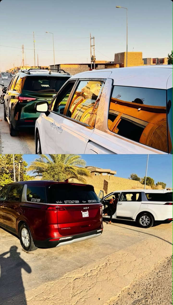 🚘✨ سفرتك ويانه غير ✨🚘

نوفّر لكم نقل يومي مريح وآمن�🔸 من حديثه إلى كركوك�🔸 من حديثه  إلى جميع محافظات الشمال للعوائل�🔸 من حديثه   إلى صلاح الدين 

‎🚗 سيارة حديثة ومكيفة بالكامل�📶 خدمة إنترنت مجانية طوال الطريق�💊 توصيل العلاج مجاناً للحالات الإنسانية�🛣️ راحة • أمان • التزام بالمواعيد

‎📞 للحجز والاستفسار راسلنا خاص أو اتصل 

***********

***********
