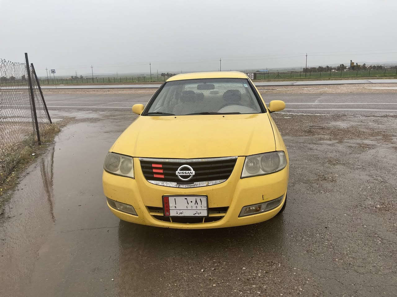 سلام عليكم اخواني الاعزاء نيسان سني كوري للبيع فقط ماراوس
موديل 2009 مشروع وطني 
كير ومحرك جديد
 رقم ديالى موجود
ضرر جاملق امامي صفحه سائق بدون دواخل شرط التحويل وغرامات ونقابة مصفرة
صدر امامي خلفي جديد بنزات جديد دسكات جديد 
داخله جديد كشنات خليه +كاعيه جلد + ارضيه سفري 
شاشه كامرا دوار جديد تخم تايرات خط ابيض جديد باتري جديد تبريد + تدفئه شغال بشرط تحويل مكان السياره ديالى خانقين سعره 78 بي مجال للطيبين للاستفسار الاتصال على الرقم////
 
***********
