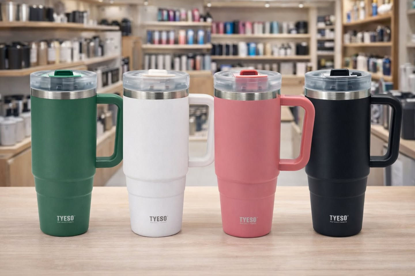 مطارة TYESO الحرارية
مطارة عملية وأنيقة مصنوعة من ستانلس ستيل عالي الجودة، بعزل حراري مزدوج يحافظ على حرارة المشروبات الساخنة وبرودة المشروبات الباردة لساعات طويلة. تصميم مريح مع يد قوية للحمل وسدادة محكمة تمنع التسريب. مناسبة للاستخدام اليومي في الدوام، السيارة، النادي الرياضي أو الرحلات. متوفرة بعدة ألوان عصرية تناسب كل الأذواق
للتواصل ***********
