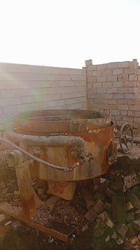 فرن صهر المعادن • بودقه ١٤٠سم • كوره كبيرة