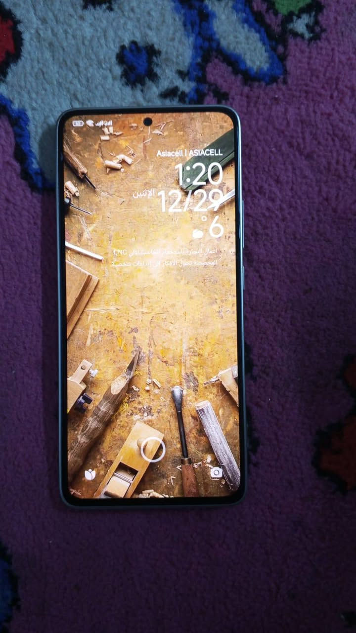 سلام عليكم جهاز للبيع POCO M7 Pro 5G
اي عيب مابي جهاز شخط مابي 
ذاكره 256 غراض كامل شاحنه وكرتون 
سعر 225 بي مجال قليل شراي خابر *********** مكاني كركوك
