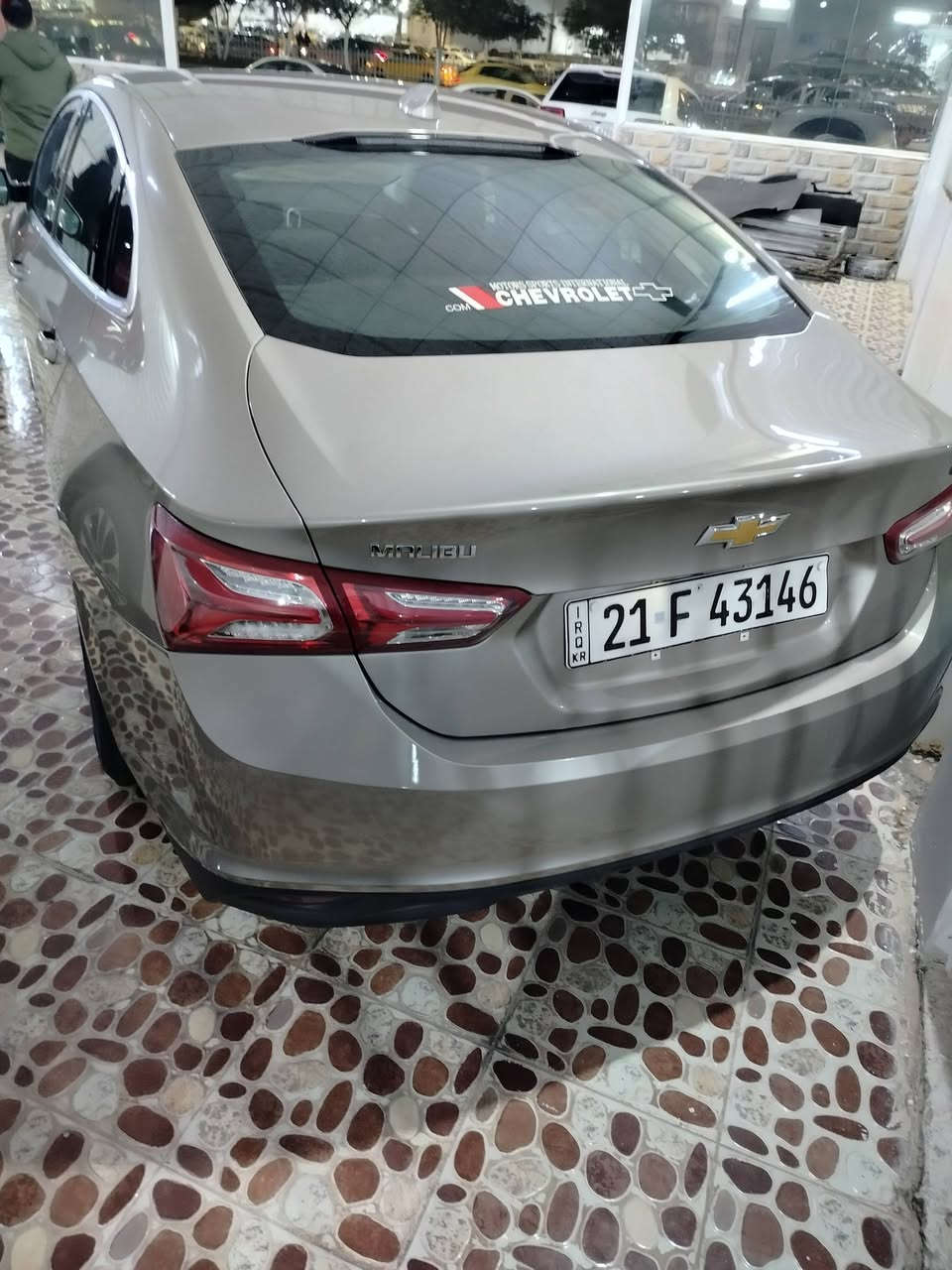 ماليبو موديل 22
جامرلغ امامي صبغ 
صور الضرر رقم الشاصي مرفق 
السعر 125
***********
