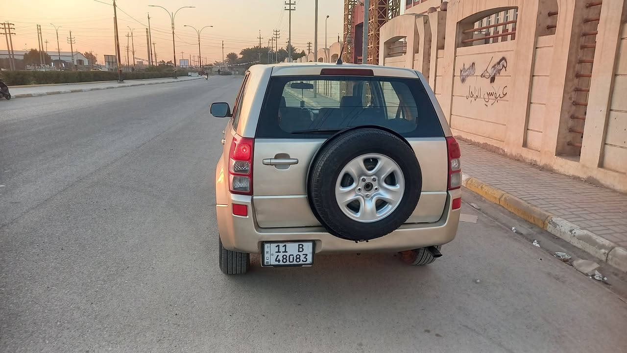 سوزوكي ٢٠٠٧ محرك بلاد مكينة وكير جدد تخم تاير جديد حدادية جديدة رقم بغداد انكليزي باسمي ***********
