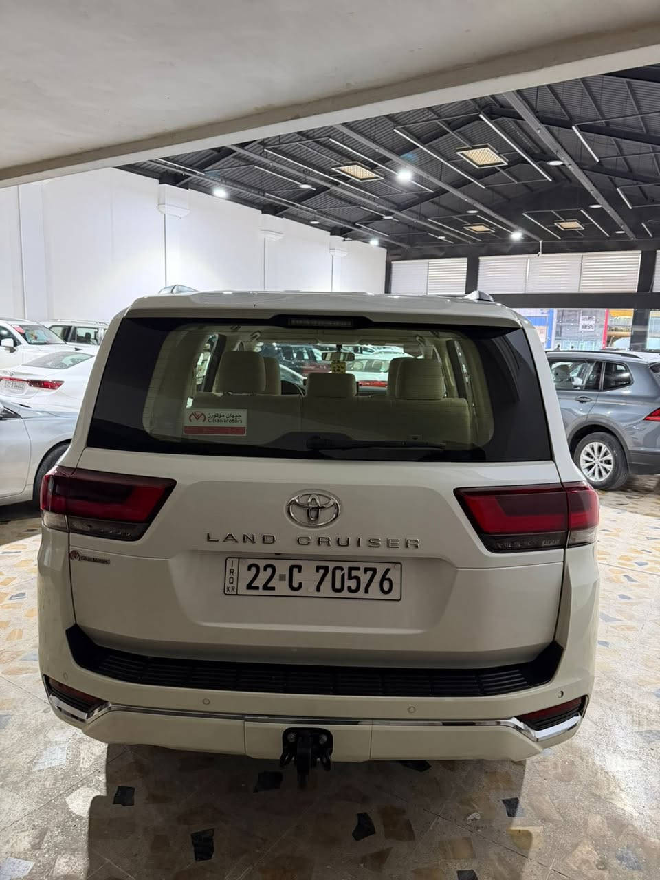 لاندكروز 2022 GX شركة جيهان
بدون صبغ مكفولة ماشي ٥٨,٠٠٠ كم 
بدون سلايت ، مكان سيارة اربيل 
السعر 557 ورقة 
رقم تلفون / ***********
