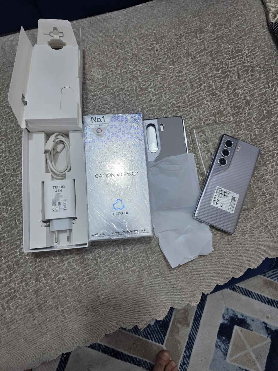 السلام عليكم تكنو كامن ٤٠برو فاي جي للبيع الجهاز جديد نضيف ١٠٠/١٠٠السعر ٢٥٠الف مكاني بغداد جديد شارع المسبح رقم تليفوني وتساب ***********
