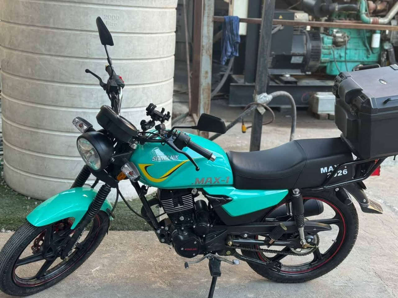 سلام عليكم دراجة زيرو قبل سبوع طلعتها من شركة للبيع 
*********** للتواصل مكاني الأعظمية
