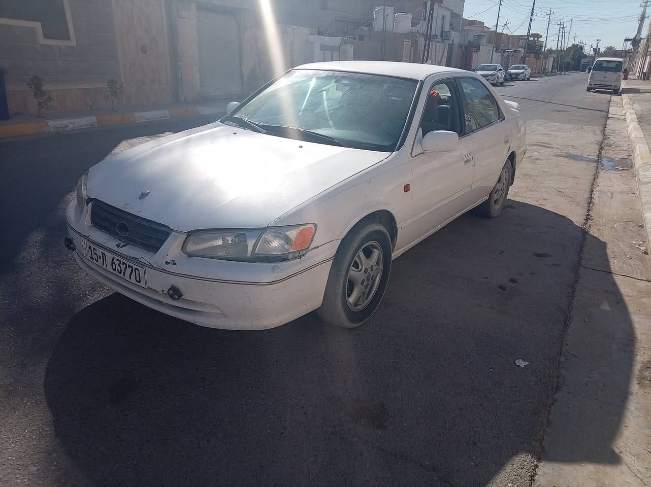 كامري موديل 1998 رقم انبار انكليزي تحويل مباشر السيارة  وارد امريكي  السيارة مكينة خير من الله تبريد ثلج 🥶 مكانها الفلوجة سعرها خاص واي استفسار ***********
