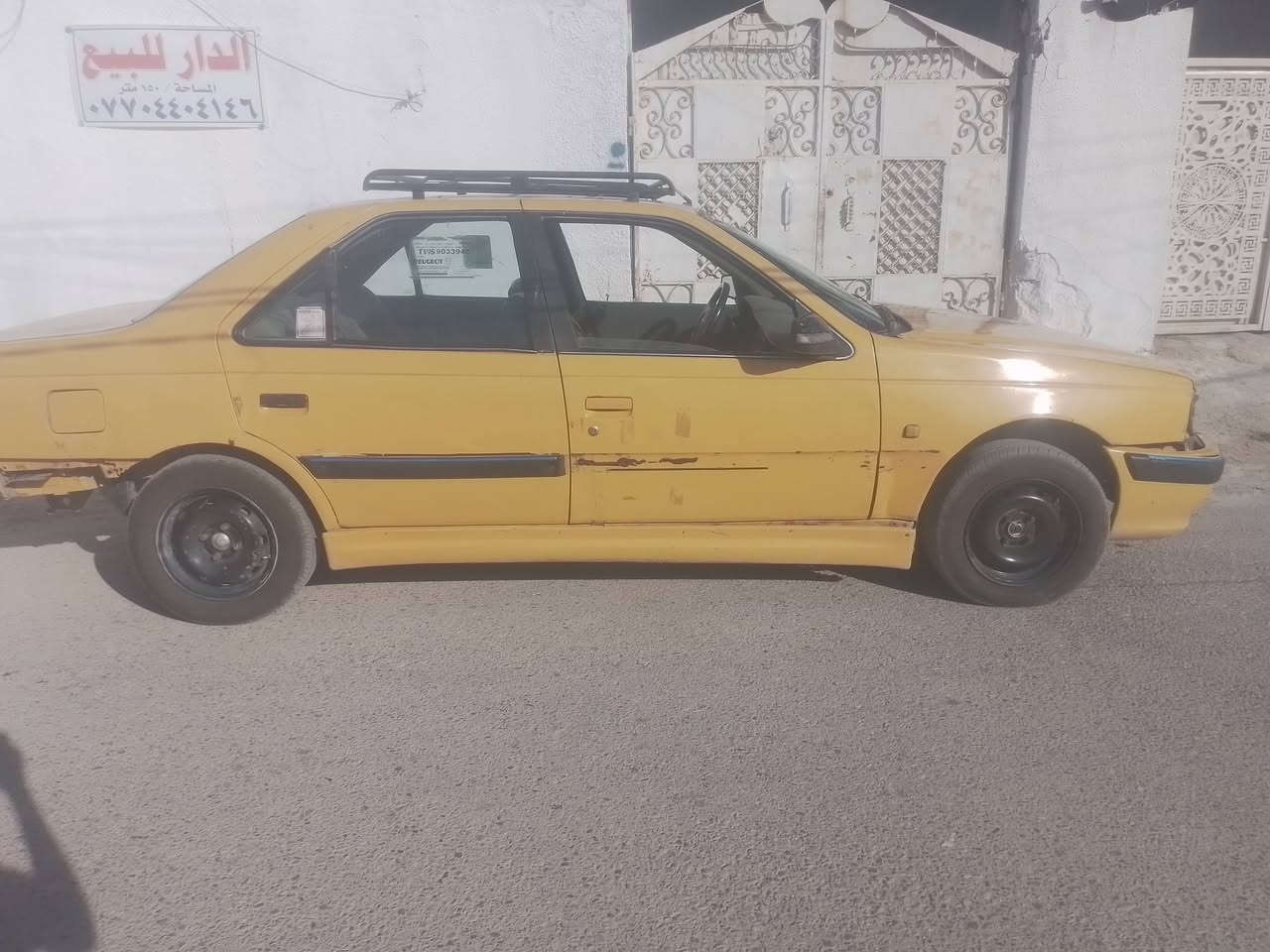 بيجو بارص موديل 2012 لببيع السعر 20  بيها مجال حك الجيه مصفره هيه غرامات مشروع وطني مكاني بغداد الدسيم ***********
