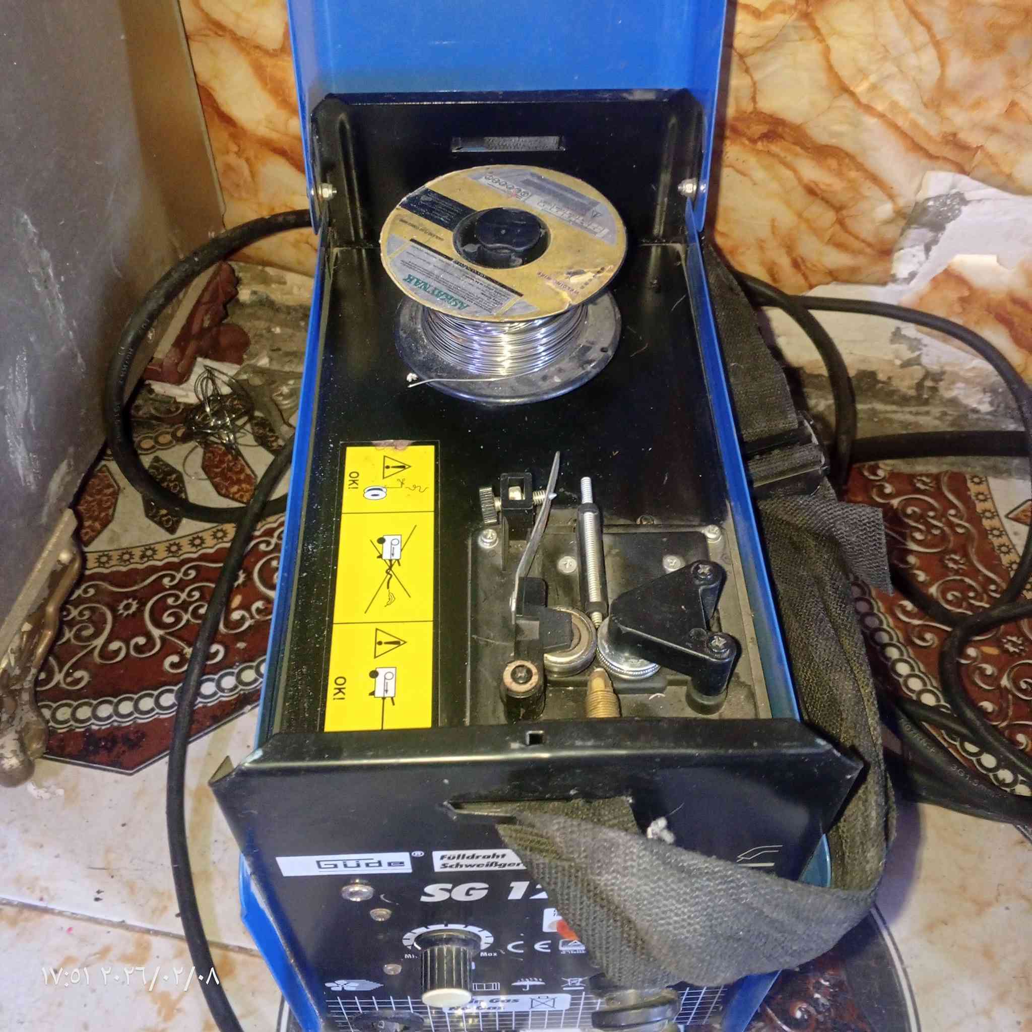 السلام عليكم عندي كمبريسر هواء وعندمكينة لحام مك ألماني باله وعندي مكينة بلازمه قطع وقص هم باله الكمبريسر 150 وماكنه الحام مك 150 وماكنة البلازمه للقطع 100 عنواني حي الشهداء ***********
