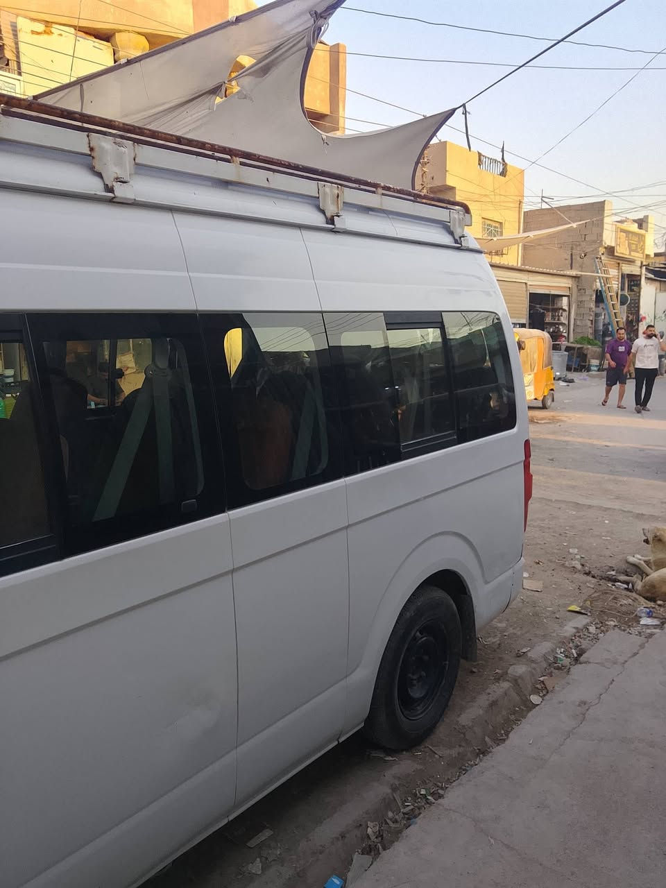 السلام عليكم جنبي اج تو2 موديل 14حلوه تبريد سبلت بجمع هايسه رايد مراوس كوستر مكاني بغداد ***********
