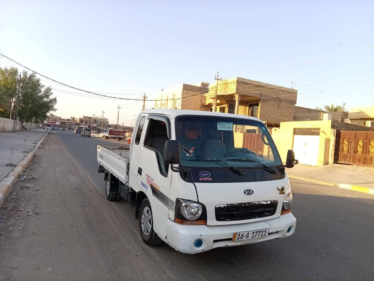البيع كيا أم عيون موديل 2003 رقم قادسيه نكليزي سنويا 30 بسمي محرك كير اكسن شواصي صدر مامي خلفي تخم تاير كهربائيات شغاله سياره جاهز خير من الله عنوان بغداد الطارمية الشراي يتصل ***********
