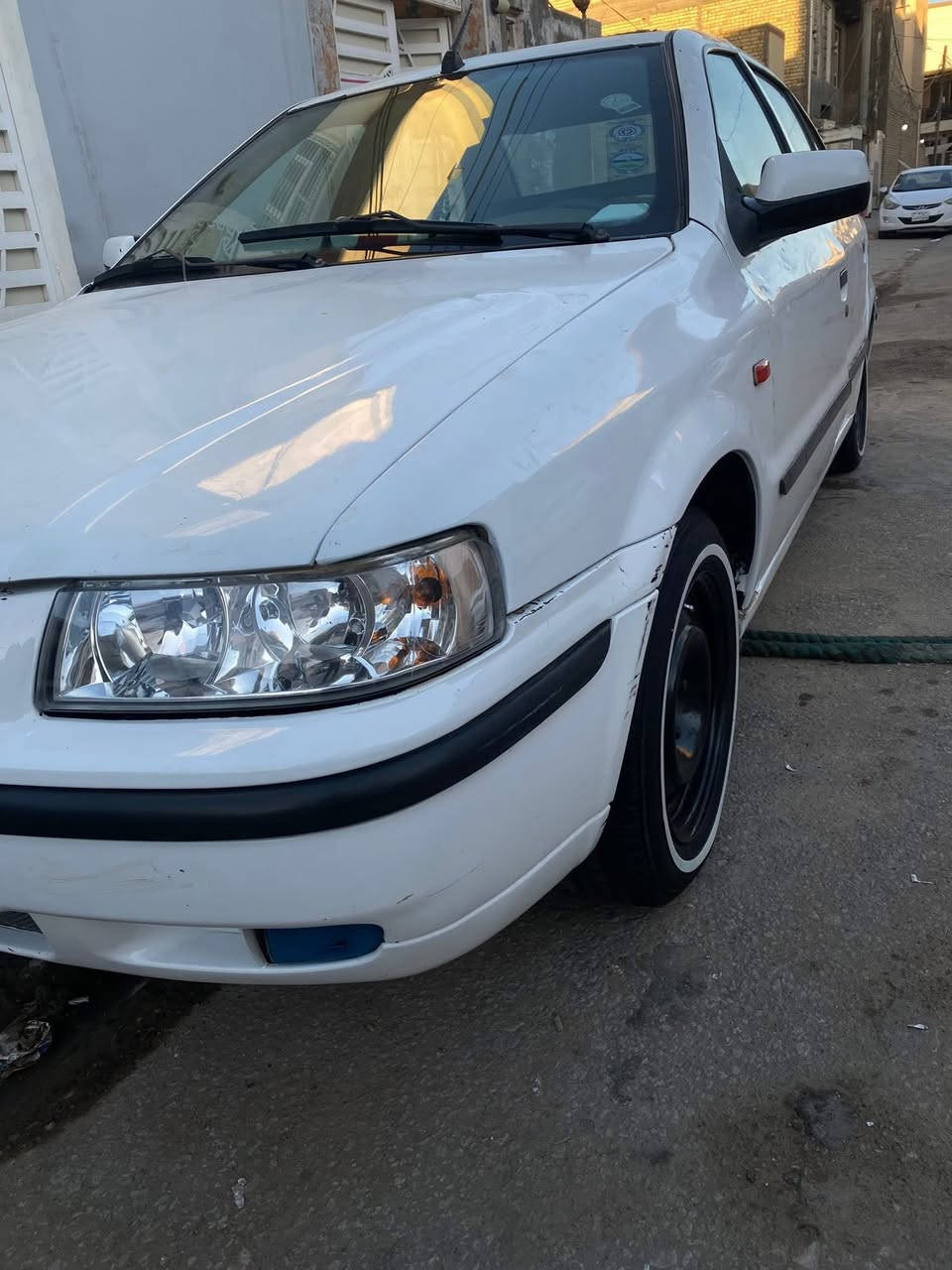 السلام عليكم
سمند 2010 ناطقه بيه صبغ جاملغ سايق وجاملغ صوب سدر وبنيد تبريد ثلج كنديسر جديده فان جديدة حداديه جديدة مشط جديدة تخم تاير باتري جديدة صارلي يومان من شادهن

مكينه بيه خيط بخار كير جديد كلج وعينه جديده معمرهن راعيه يريد مدور سعره 34 وبيه مجال لشراي ويرهم مروس بيجو 405 رقم موبايلي *********** واتساب مكاني النجف الأشرف
