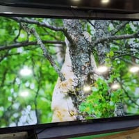 شاشه حجم 50 فوركي حقيقي سمارت انترنت اخر صدار نوعيتها فوكس بدون اي تصل...