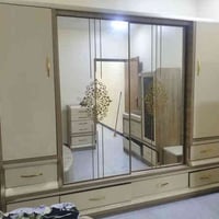 غرفه نوم مستعمل تركي 9 قطع  نظافه 85% كلش حلوه وضخمه غرفه  سعر مليون و...