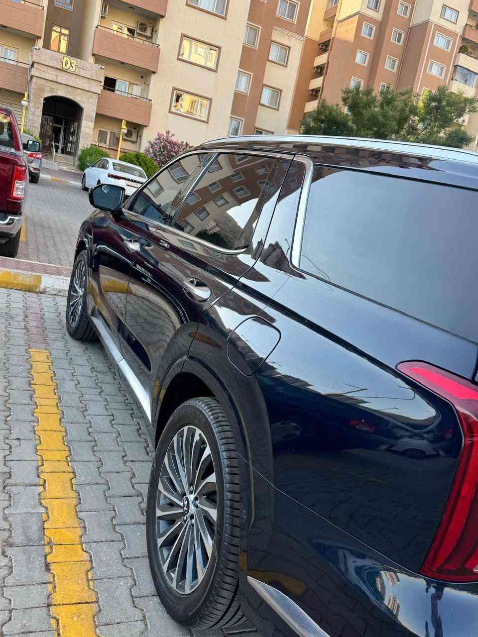 السلام عليكم 
سياره هونداي بليسايد 2025
[كلكرافي]اعلى فئه واحد على واحد 
حادث. جاملغ باب دوسة صبغ بدون دواخل
رقم  اربيل  

1المواصفات 
2_تحكم بصمه (تقدم و رجوع)
3_تشغيل عن بعد
4_العداد ( 15الف كيلو ) 
5_ ترحيب ذكي عند الاقتراب 
6_ دفع رباعي 
8_فتحتين سقف
9_سماعات هارمن كاردن 
10_رادار امامي خلفي عدد 6
11_حساسات امامي خلفي عدد /12
12_كامرات عدد 6 / 360 درجه
13_ كشنات خزن ميموري 
14_كشنات جلد ابيض
15_كشنات جميعها تدفئه وتبريد كهربائي
16_كشنات Vip مساج
17_بردات جانبيه 
18_تبريد مركزي امامي خلفي منفصل التحكم 
19_تحكم ستيرل شفتات
20_مرآة جانبيه هيتر + تعتيم + لد اناره عند لقتراب + رادار جانبي 
21_صندوك كهرباء شفط يفتح عند الاقتراب اربع وضعيات فتح 
22_مرآة السائق شاشه  
23_مساج كشن 
25_محرك 8•3
السياره في محافظة اربيل  
*********** واتساب
