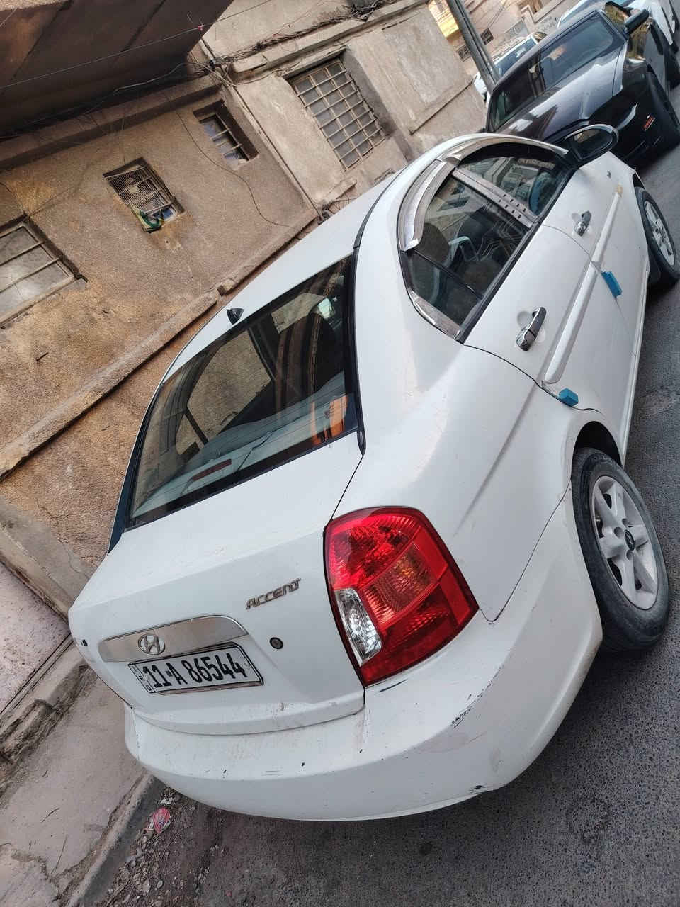 أكسنت 2007 رقم انكليزي بغداد
مصبوغه عام للجماليه مكينه 1600
بدون حادث السعر 68 وبيه مجال
***********  بي واتساب
غير متواجد ع فيس
