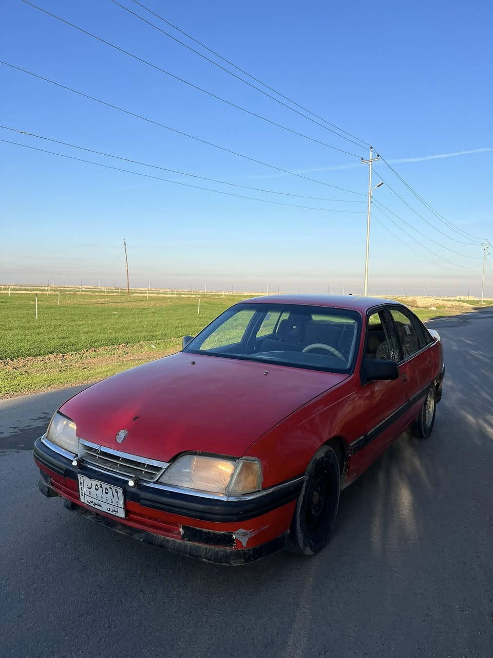 سلام عليكم بيع او مراوس سعرها١٩$وبيها مجال !!
اوبل اوميكا موديل ١٩٩١ كير اوتماتيك محرك ٢٠شرط لاتبخير ولا تنقيص حجم المحرك ٢٠رقم نينوى سنويه خظره صدر خلفي امامي جديد 
تايرات نص عمر كهربائات كلها شغاله بطاين جدد مسجل شغال 
سعرها ١٩$وبيها مجال بيع او مراوس مكاني تكريت 
***********
