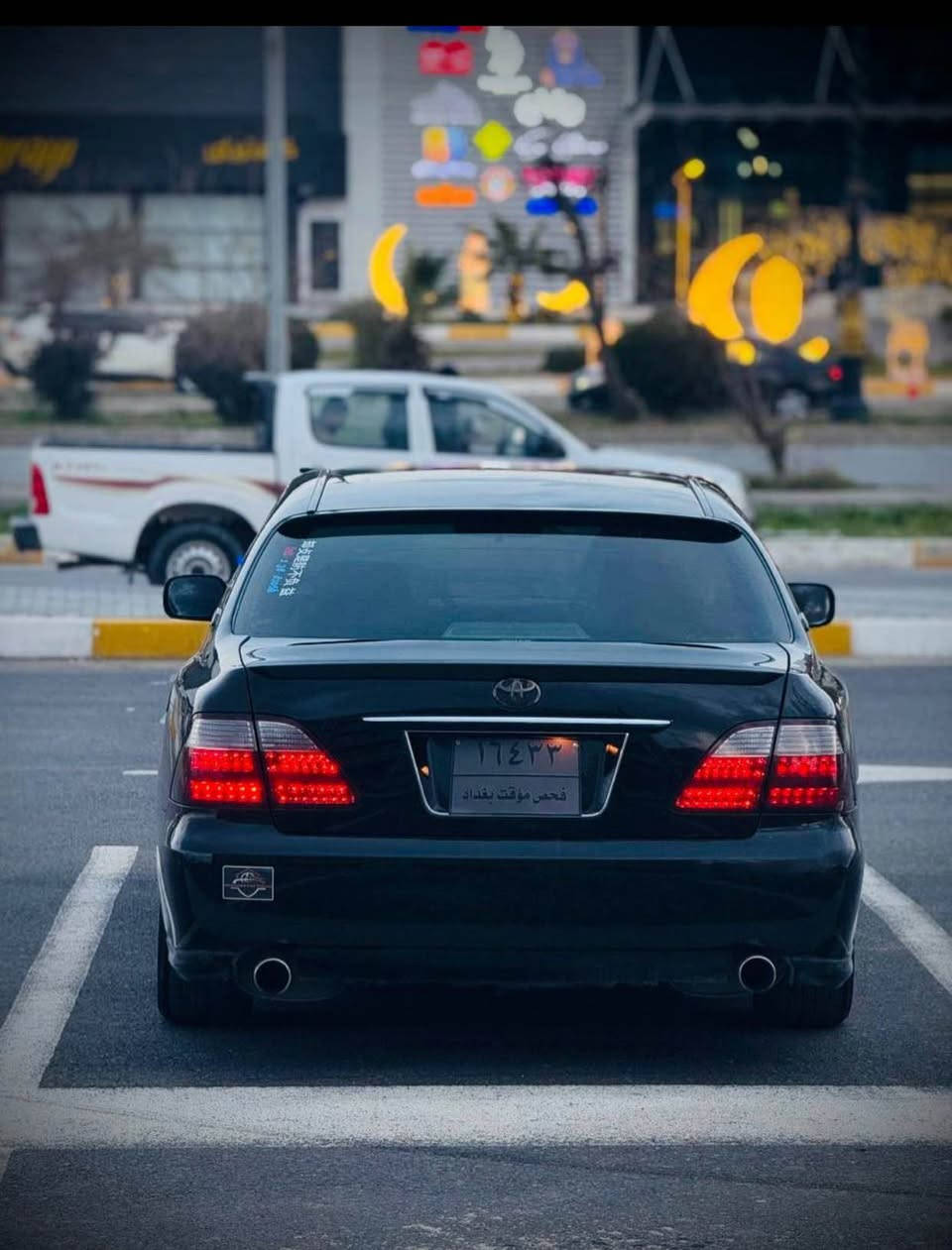 توێتا کراون شاهینە GRS
بڕاوە بڕاوە ✅
مۆدێل  2007 ✅
سەیارەکە کامل سپۆرتە ✅
عەتەلی TRD بۆ بەستراوە ✅
بەسمە ڕەساسی ✅
دوو دوگمە ✅
گێڕ گەورەی مەکینە بچوک ✅
واتە گەورە بە بچوک ✅
بێ دەعم و لێدران ✅
کەڤەر گۆراو نییە ✅ 
گێر و مەکینە بەشەرت ✅
سەقفی بۆیاغ نییە ✅
تەبرید ساردی و گەرمی بەشەرت ✅
تەقەو رەقە بەشەرت ✅
کامل کارەبایی بەشەرت ✅ 
چوار تایە و ویلی لۆک ✅
سەیارەکە بەرمەجە کراوە ✅
ساڵۆنسای سپۆرتی بۆ دانراوە ✅
***********
*********** Singapore
