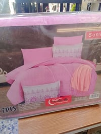 وصول الترند نزله جربايه فخمه صيفيه تتكون من 7 قطع  1-تلبيسه للدوشك 2- ...