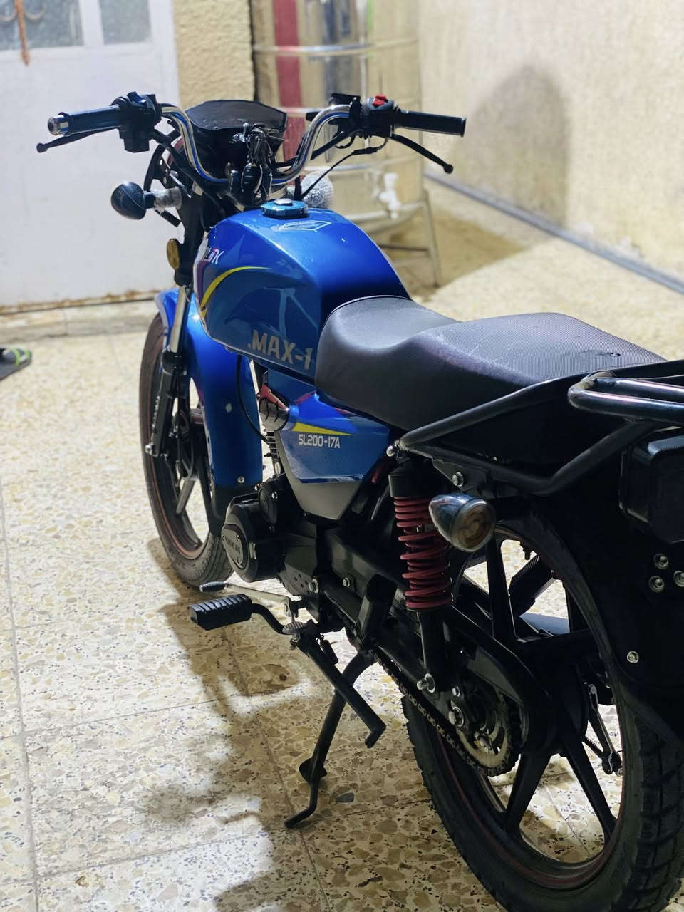 سلام عليكم ماكس سونك. للبيع مديل 2025اوراق موجوده مابيه نقص ومحرك مكفول دراجه نضيفه وحلوه سعره ٧٥٠وبيه مجال مكاني بغداد غير متواجد ع الفيس اتصل ع الرقم ودلل***********بي واتساب
