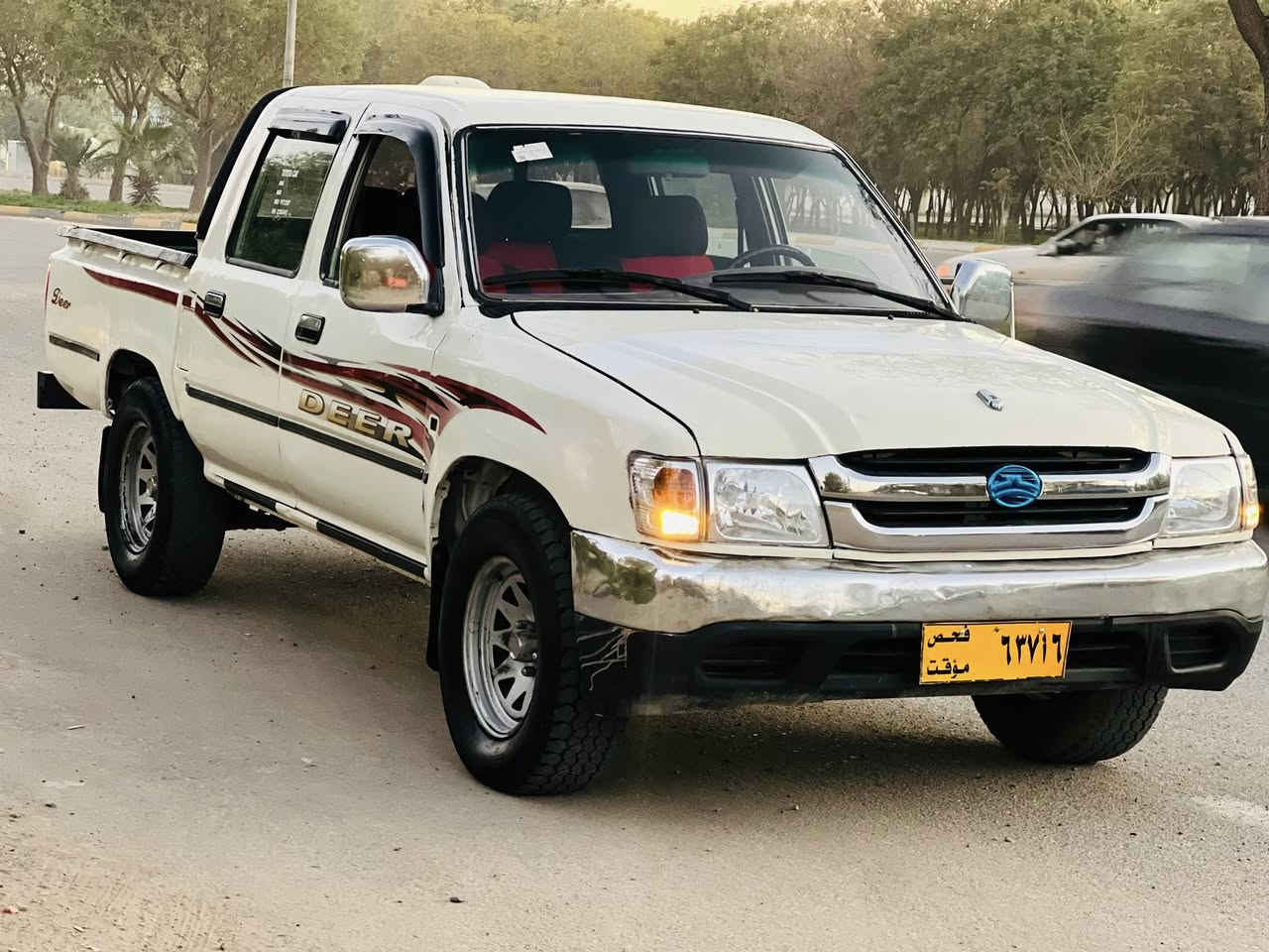 سه‌ره‌تا به‌ ناوی خودا
دێر مۆدێل ٢٠٠٧ به‌خخخخخ 
مه‌نه‌فێست ئه‌سلی له‌گه‌له‌ 
چوار تایه‌ تازه‌ 
گێر و مه‌كینه‌ و ئه‌كسل به‌شه‌رت 
كاره‌بای هه‌موو ئیش ده‌كا 
جام كاره‌با 
گاعی تازه‌ به‌رگ كوشن تازه‌ 

نرخ 35

شوين كلار 

***********
