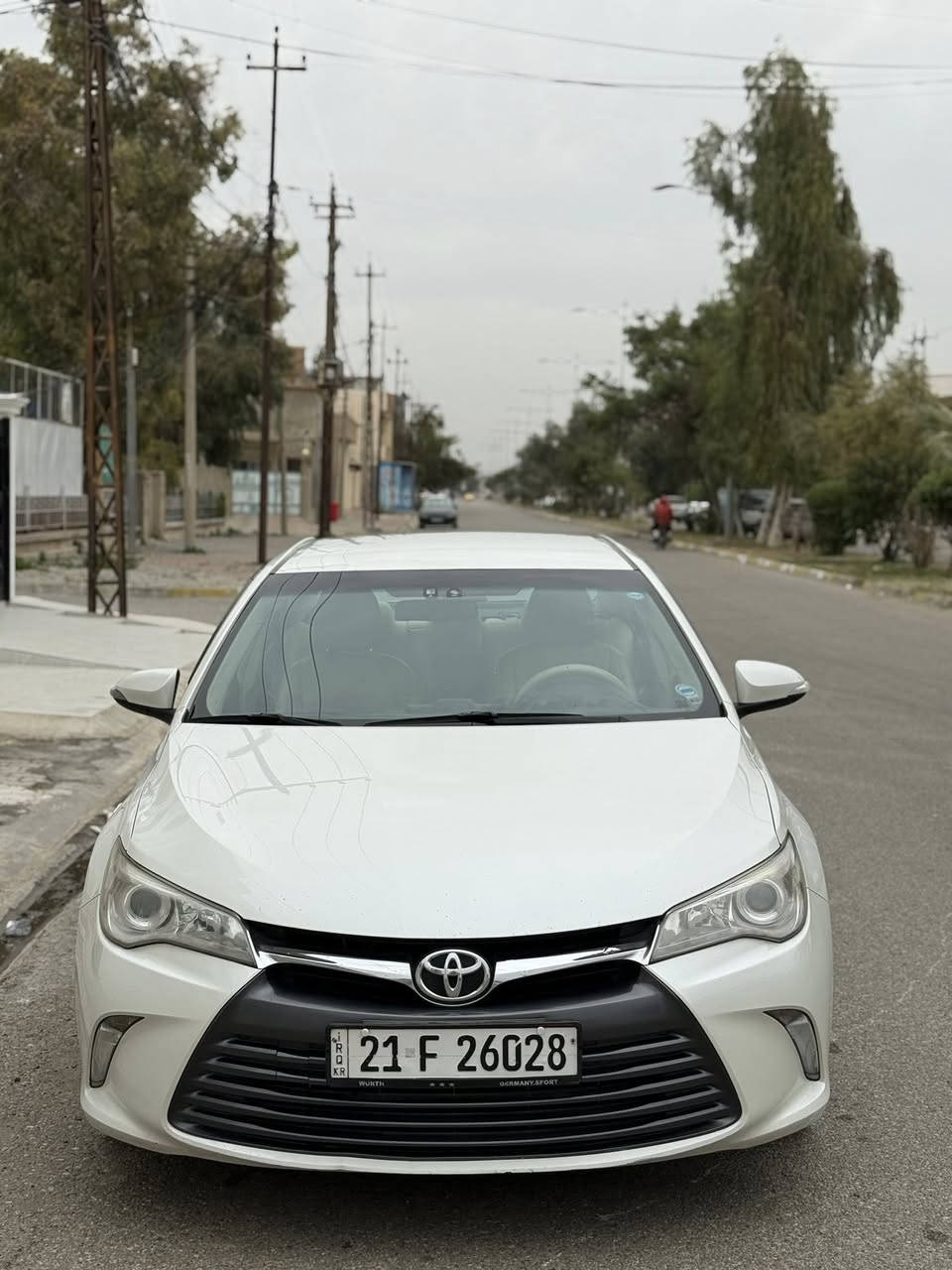 سيارة كامري وارد خليجي موديل 2016 
موصفات GL شرط كير محرك مامفتوحه صدر امامي خلفي جاهزها أربعه تايرات جددت ارقام وسنويه بااسمي جديد تحويل مباشر سونار مرفق مع صور سعر 179
***********
