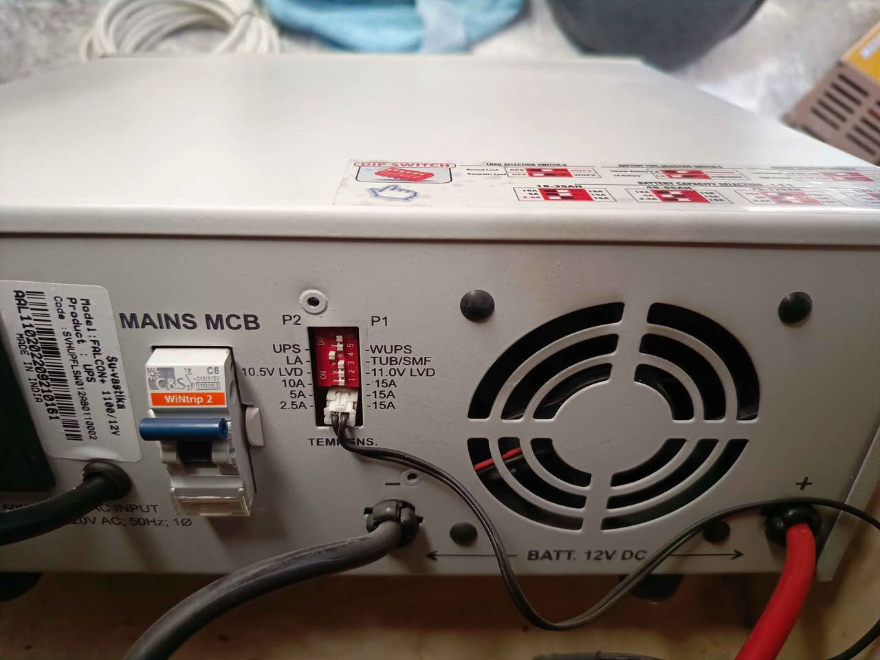 سێ ئینڤێرتەر بۆ فرۆشتن ئۆتۆماتتیکن لە  پاتری دەبەسترێت کاتێک کارەبا هەبێت شەحنی پاتری دەکات وە کاتێک کارەبا دەبڕێت لە پاتریەکەوە کارەبات بۆ دابین دەکات .
1. Welion 1000W  چوار ئەمپێر دابین دەکات وە شوێنی USB و دوو شوێن پلاکی هەیە نرخی 80000 دینار 
2. Su - vastika solar falcon 1100W  چوار ئەمپێر و نیو دابین دەکات وە 140000
3. Su-vasticaeco 1000W   چوار ئەمپێر  نرخی 120000 دینار 
شوێن سلێمانی قڕگە .
هەموویان بەشەرتی ئیش و بێ عەیبی 
نرخەکان نوسراون 
لەکەڵ ڕێزدا السليمانية, العراق


**إذا كنت صاحب هذا الإعلان وتريد حذفه لأي سبب، رجاءا أرسل رسالة إلى الدعم الفني**