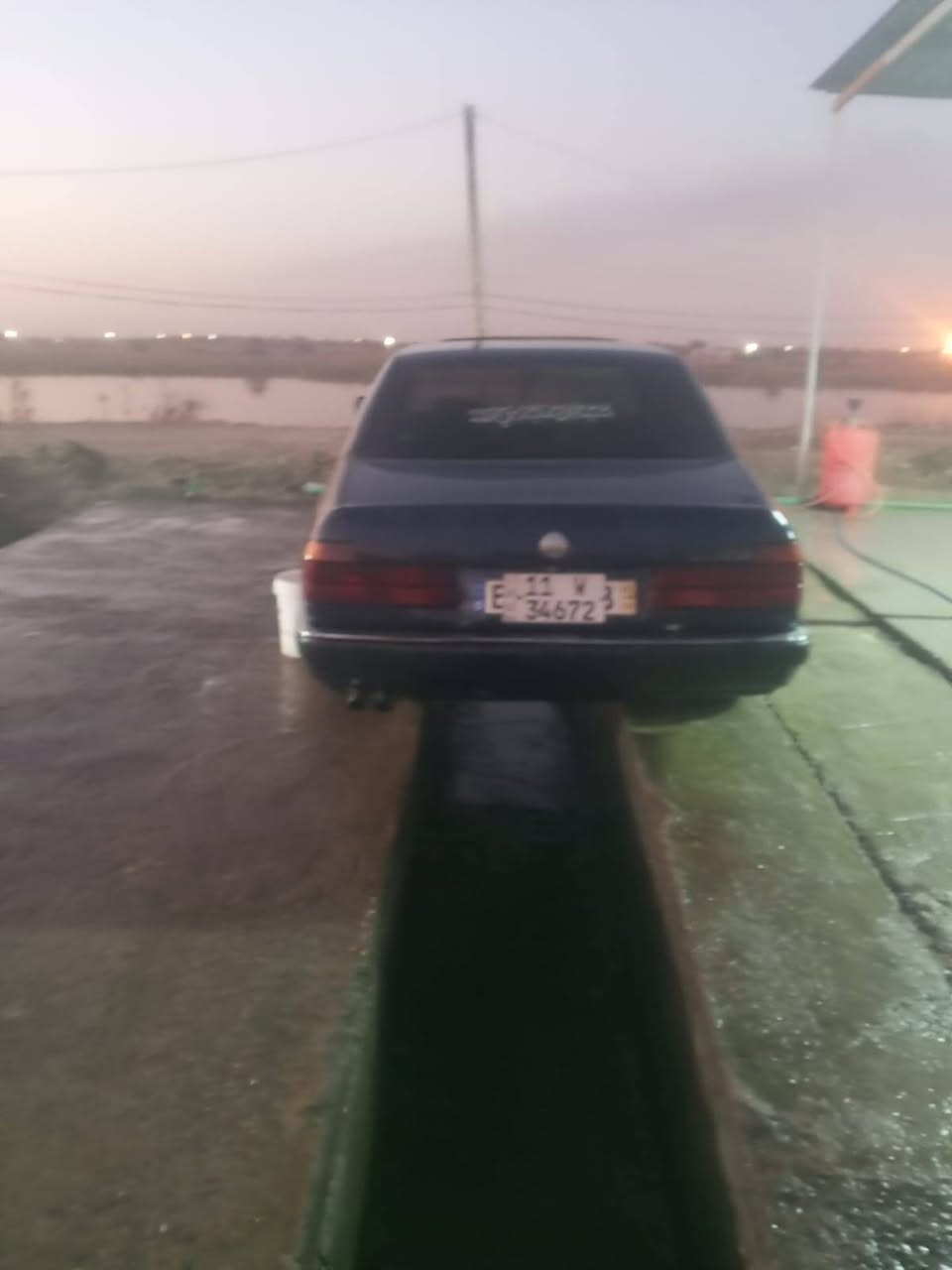 السلام عليكم بي ام دبليو للبيع سياره موديل  1991 سياره نظيفه حلوه جاهزه للشارع رقم انجليزي بغداد تحويل ثاني يوم السنويه لل 30 رقم راعيه. +964 777 071 8437
