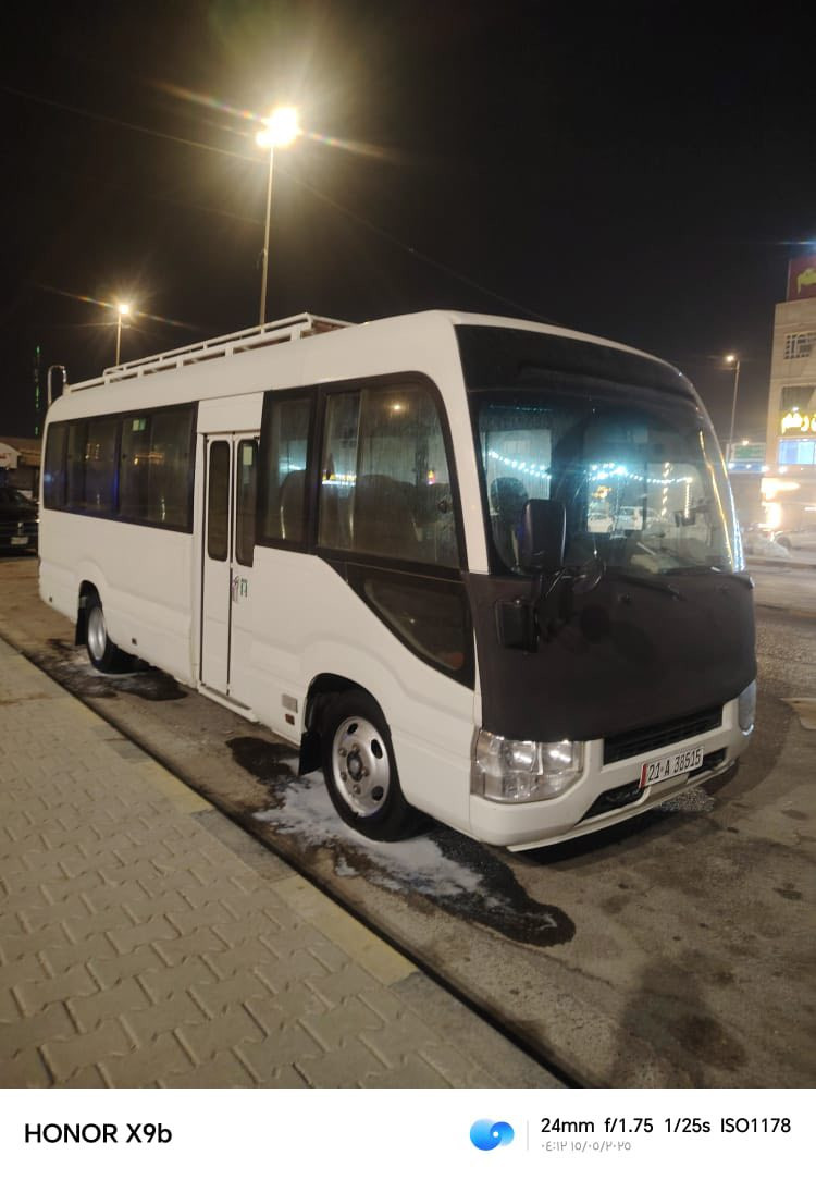 السلام عليكم كوستر للبيع موديل 2020بيه صبغ بجم سياره كامله للاخير قلاب سله وتخم تاير هسه شاده ودرع خلفي السعر 490
***********
